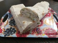 Копчеролл с копченой скумбрией